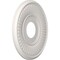 Ekena Millwork Berkshire PVC Medallion (Canopies up to 5 3/4"), 13"OD x 3 1/2"ID x 3/4"P, Satin Blossom White CMP13BEGBW - alternate 5